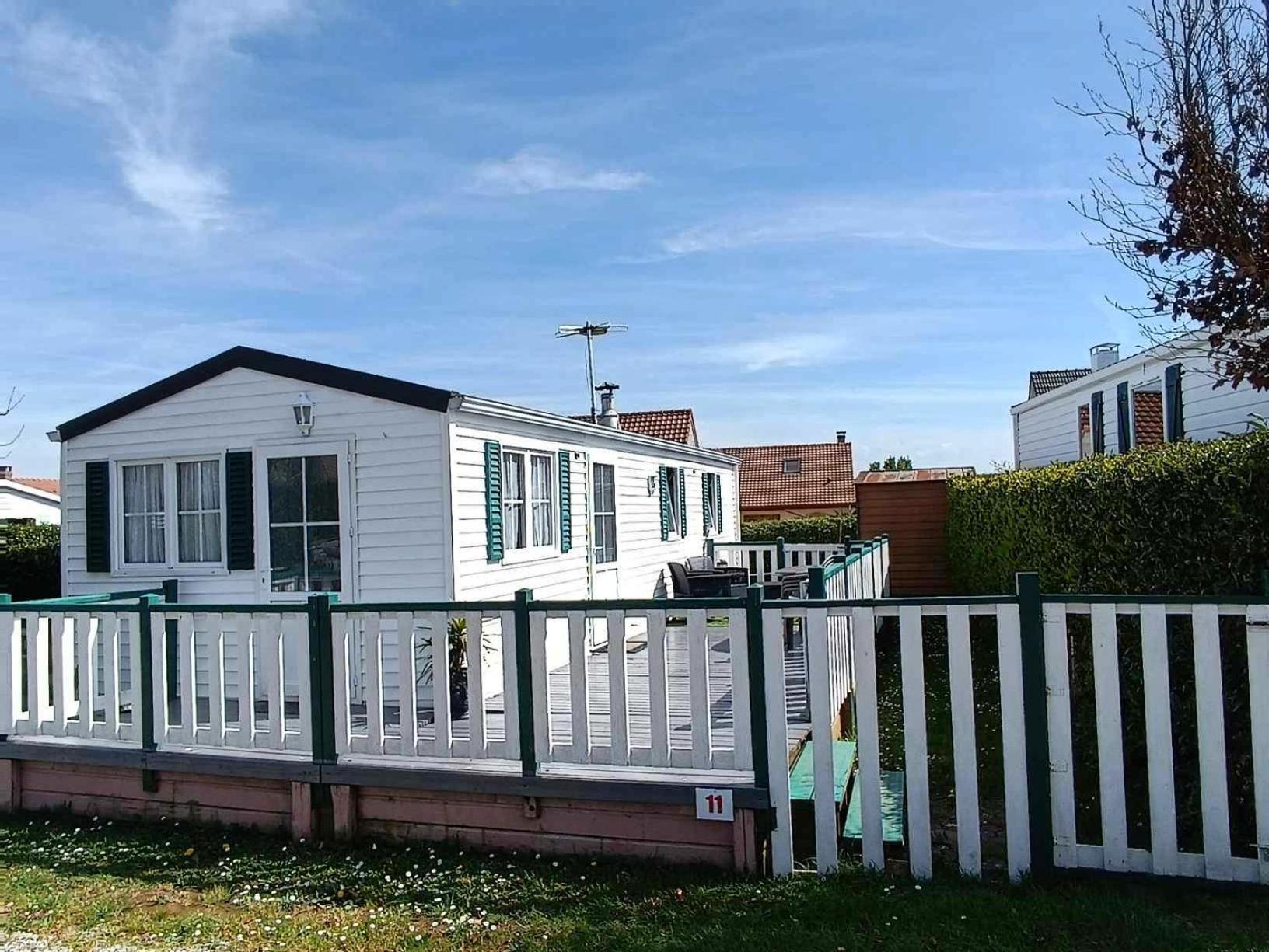 Mobil home Maret Biville-sur-Mer Esterno foto