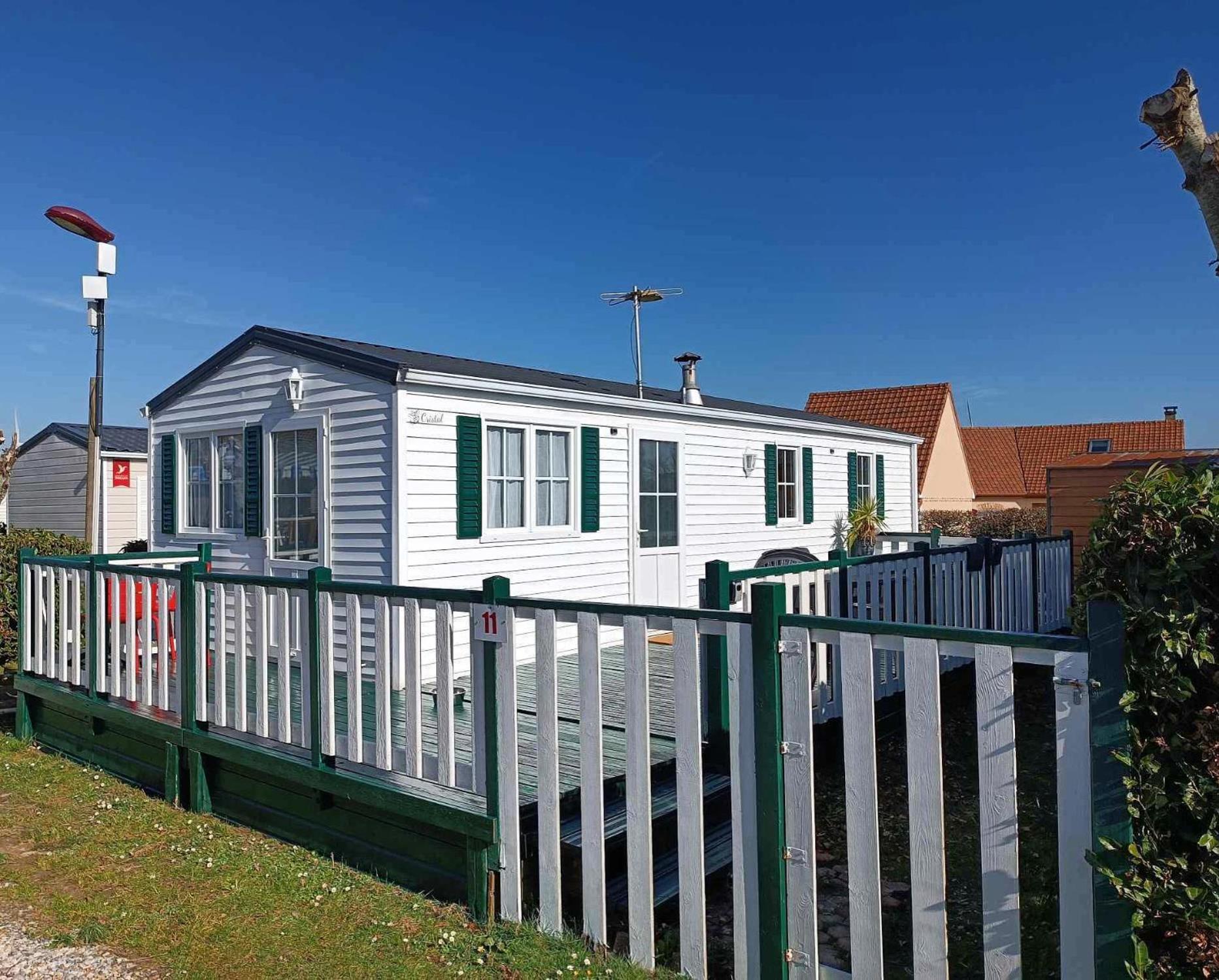 Mobil home Maret Biville-sur-Mer Esterno foto